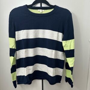 Lisa Todd Striped Cotton Sweater